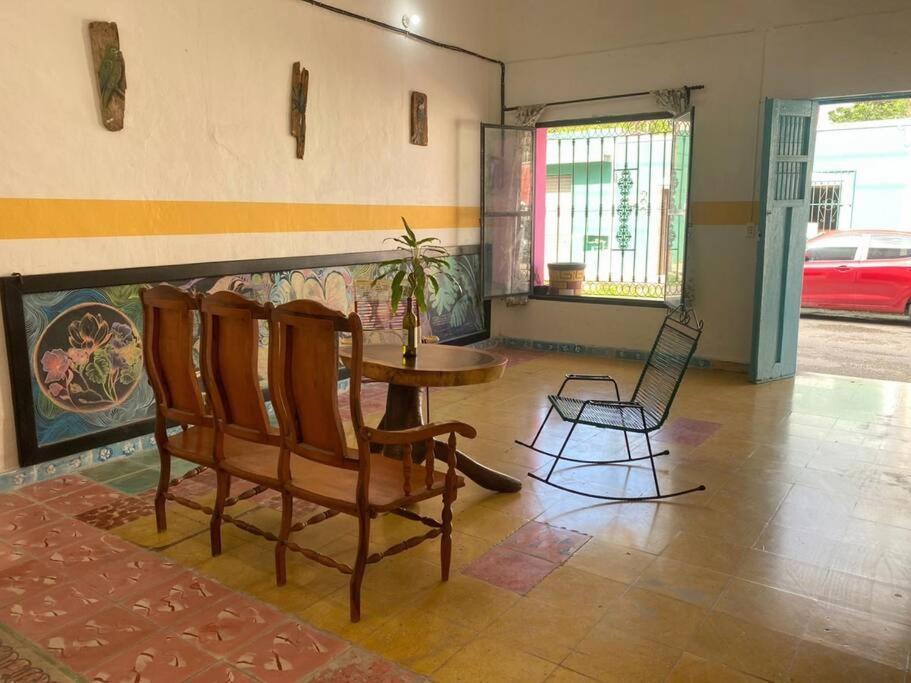 Gran Casa Colonial Equipada En El Centro De Valladolid. Villa วัลลาโดลิด ภายนอก รูปภาพ